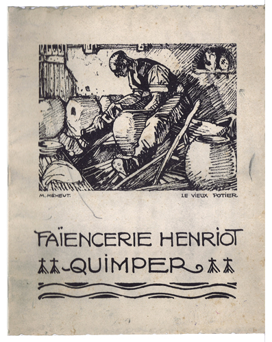 Mathurin Méheut - Le vieux potier